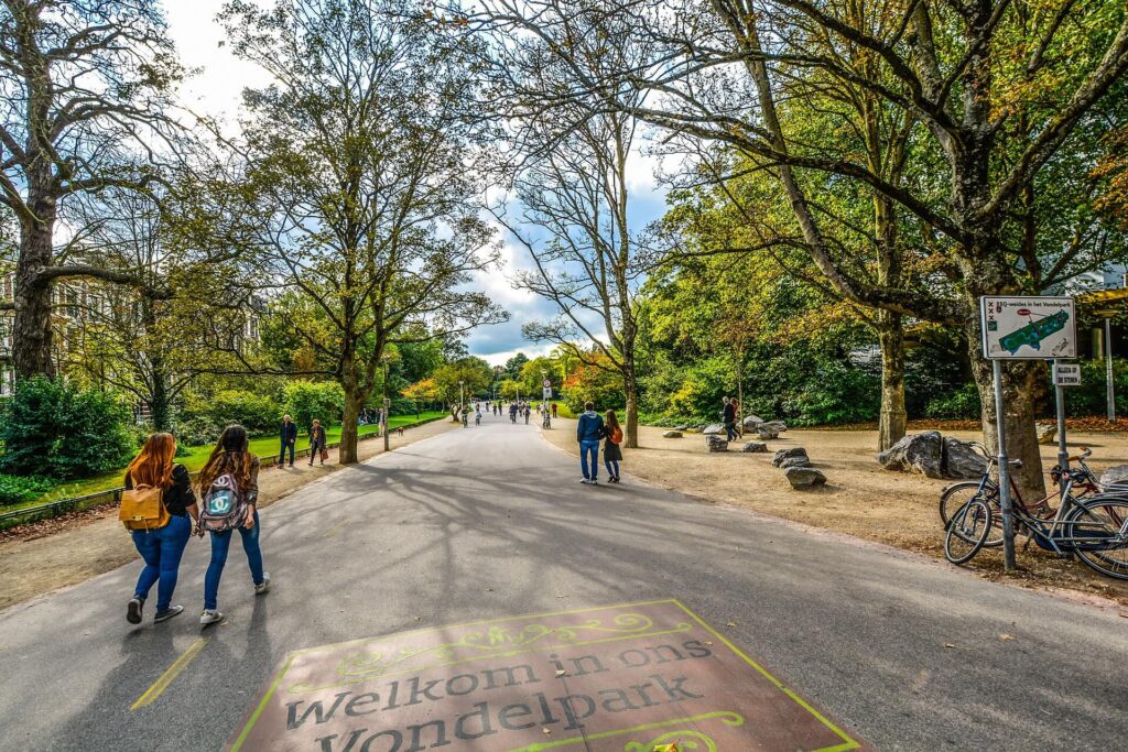 Vondelpark Amsterdam Netherlands