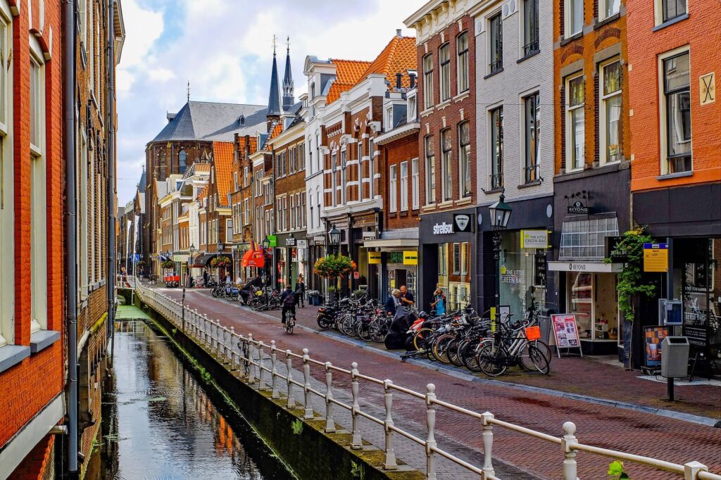Canal Boat Tour Delft Netherlands