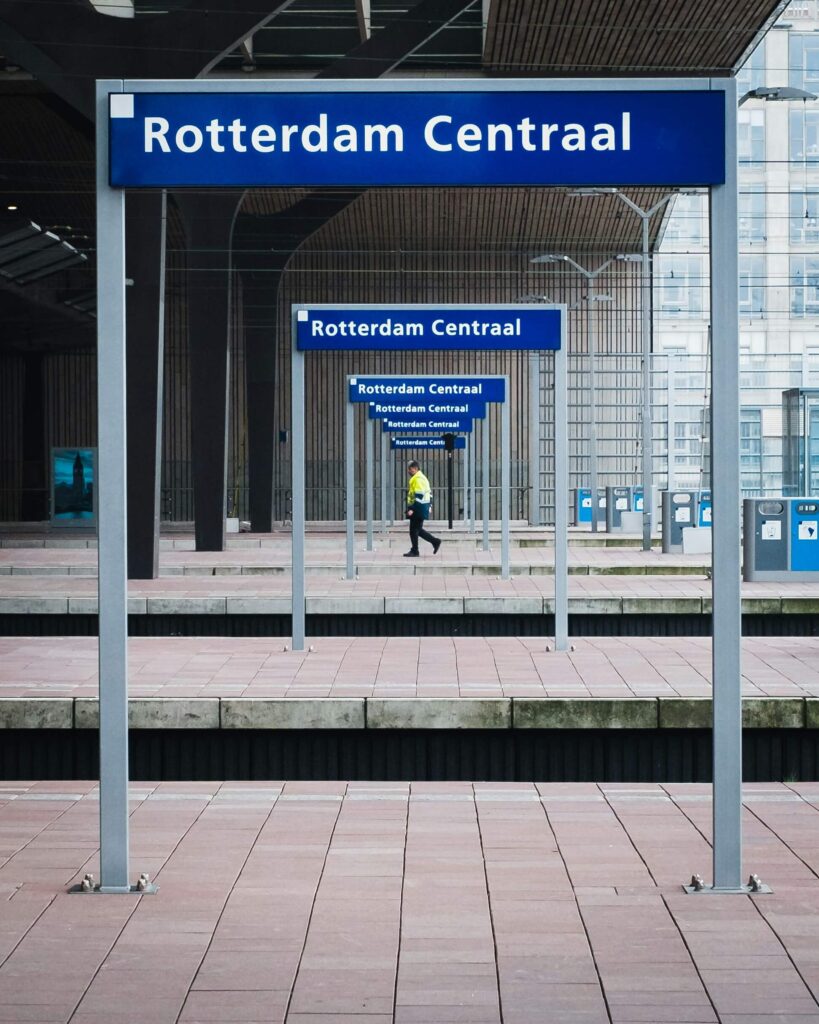Central Station Rotterdam Netherlands